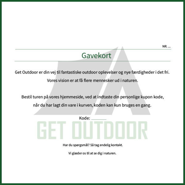 Gavekort til Get Outdoor - Image 2